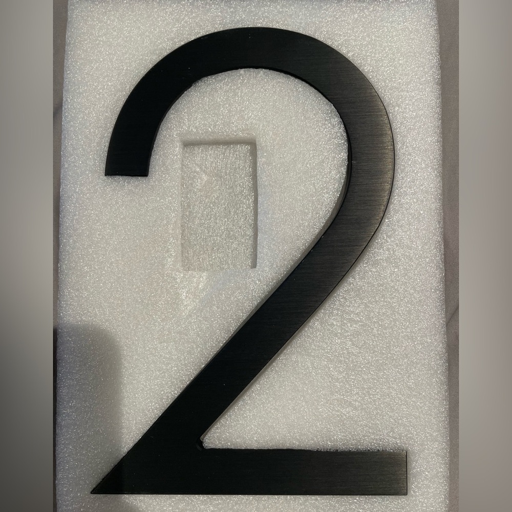 Modern House Numbers #2 - Picture 5 of 7